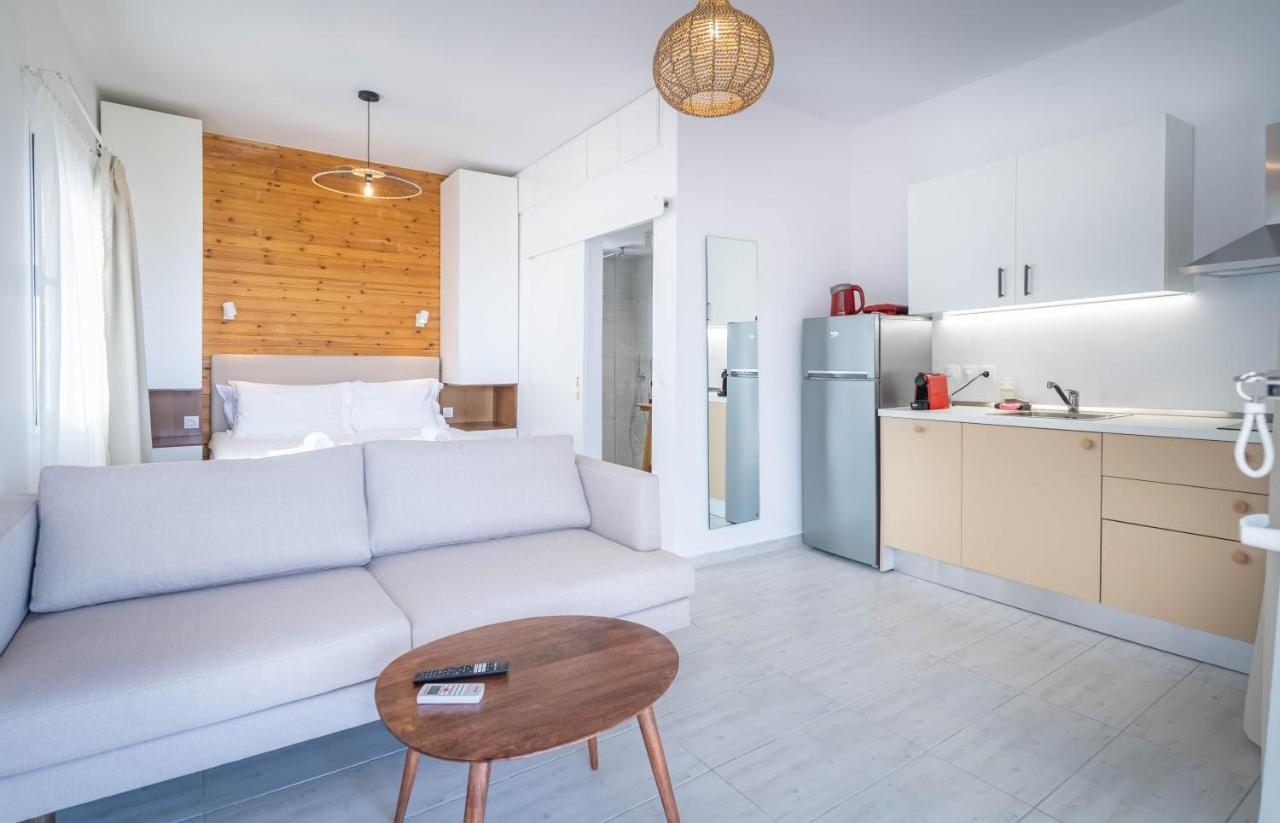 Thea Eco Suites Nea Kallikrateia Bagian luar foto